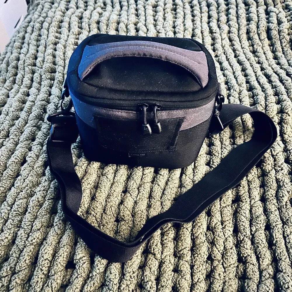 Lowepro Black And Grey Camera Bag With Adjustable Strap (Cirrus) 110